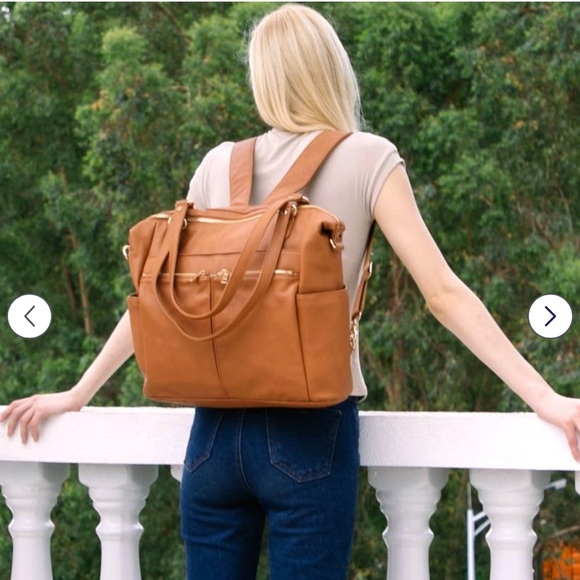 Miss Fong × MOMINSIDE Mom Diaper Bag with 14 Pockets, 4 Large Insulated Pockets - Picture 5 of 8